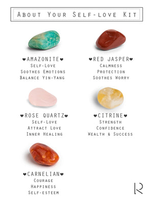 Rose Quartz, Critine, Carnelian, Amazonite, Red Jasper Healing Crystal About Guide