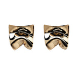 Buy Divine 18K Gold Plated Stud Earrings