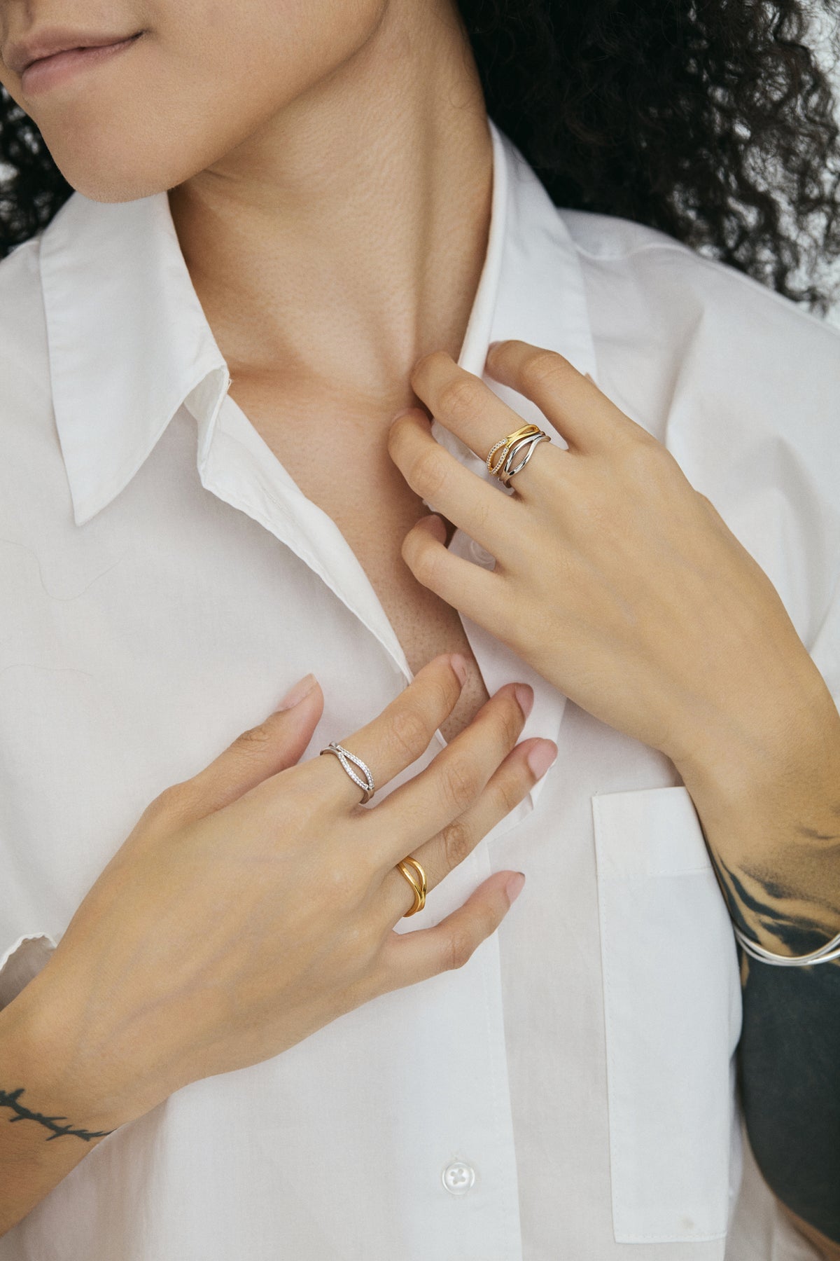 Peace Rina Flow Peace Ring – Rina Lee