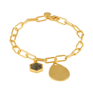 I Am Protected Affirmation Charm Bracelet