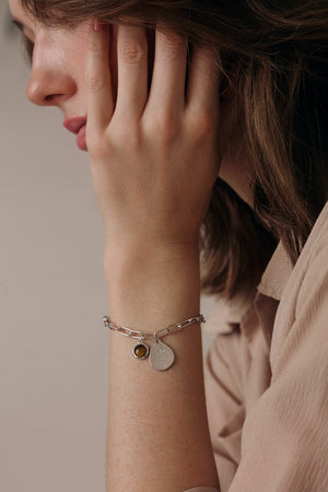 I Am Enough Affirmation Charm Bracelet