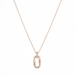 Strength White Topaz Chain Necklace