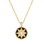 Hope White Zircon Star Necklace - 18K Gold Vermeil