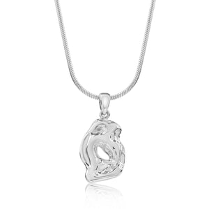 
                
                    Load image into Gallery viewer, Buy Sterling Silver Embrace Necklace
                
            