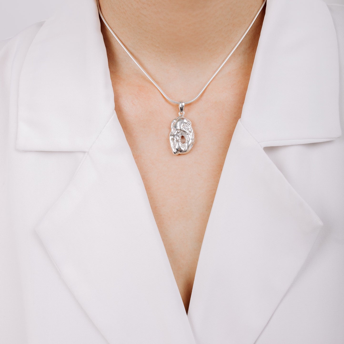 Buy Sterling Silver Strength Necklace