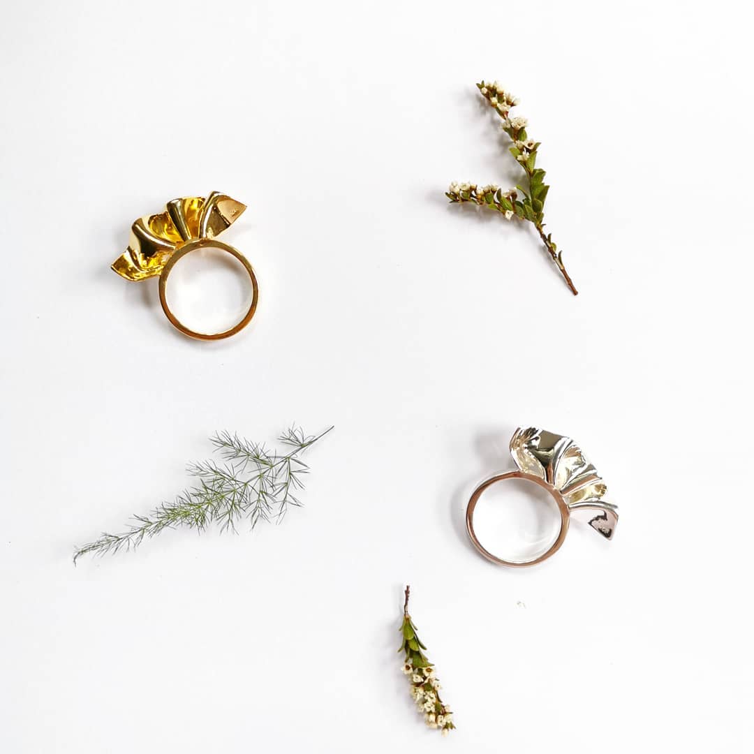 Wildflowers Inspired Victory Rings