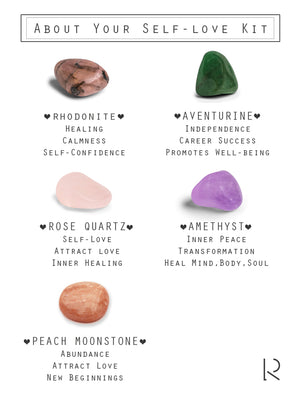 Rhodonite, Aventurine, Rose Auartz, Amethyst, Peach Moonstone Healing Crystal About Guide