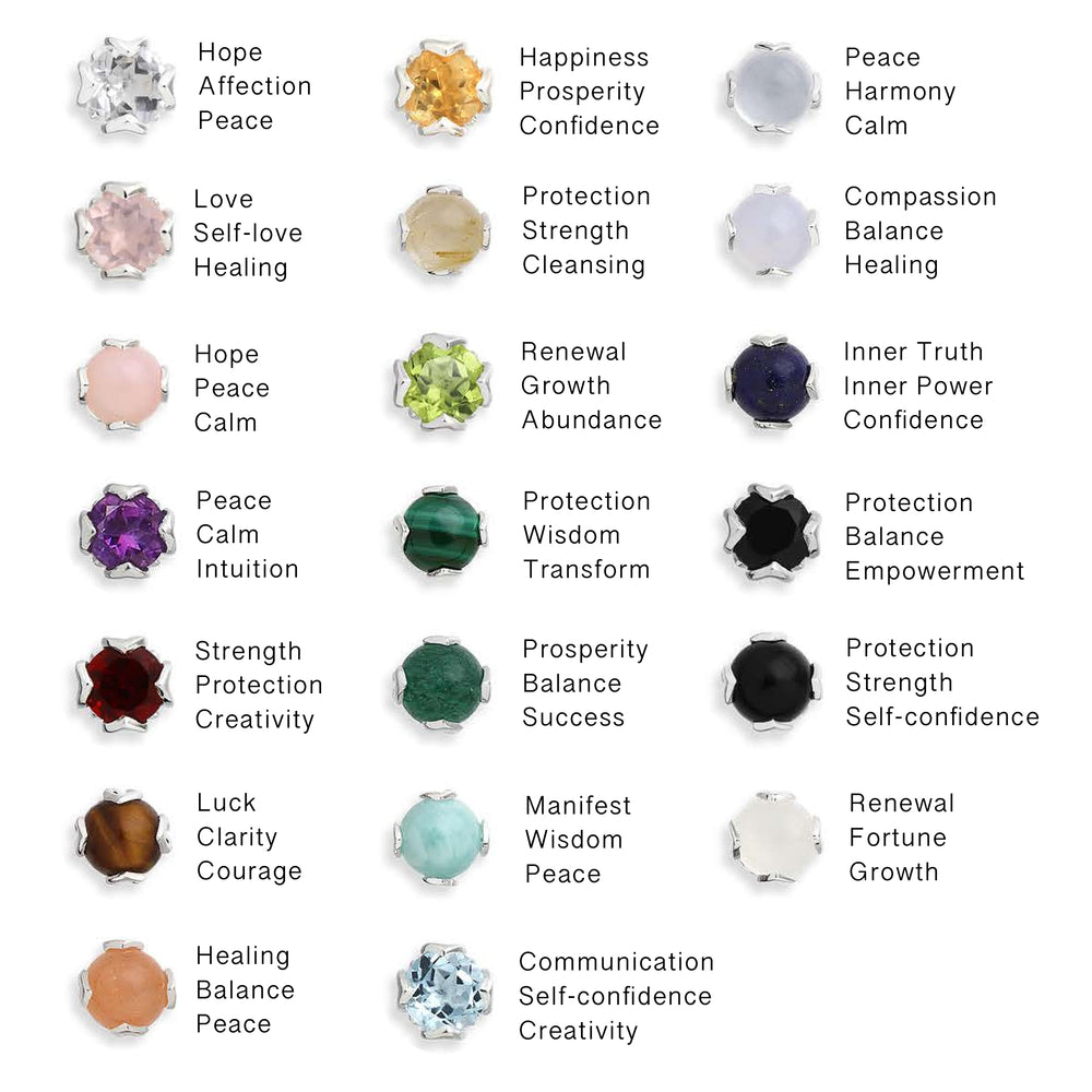 
                
                    Load image into Gallery viewer, Kaleidoscope array of gemstone earrings
                
            