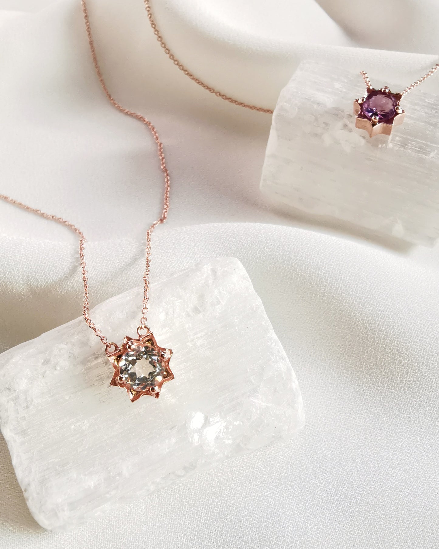 18K Rose Gold Vermeil Petite Star Necklace