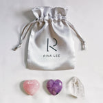 Heart Chakra Crystal Kit - Set of 3 Healing Crystals